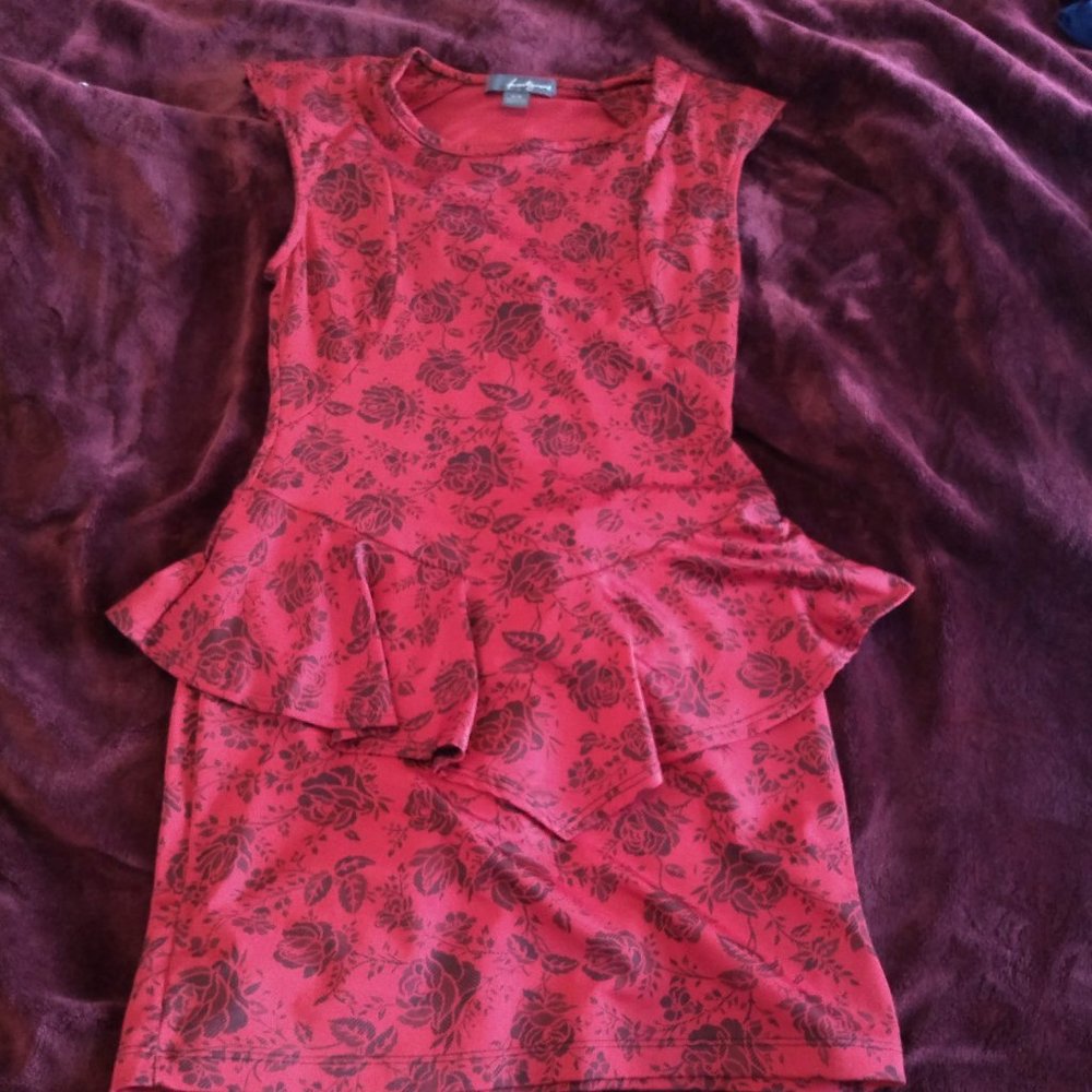 Peplum dress